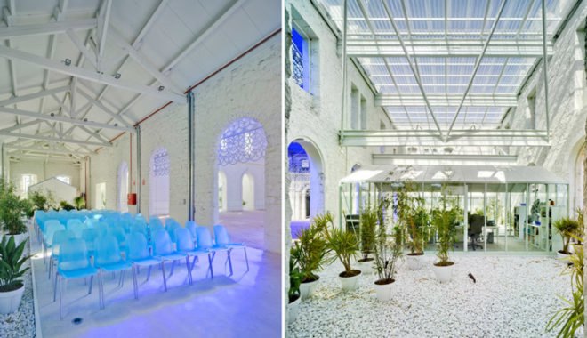 Benalúa, Alicante, Spain, Manuel Ocana del Valle, Railroad, renovation, Casa Mediterraneo, Mediterranean, interior, institution