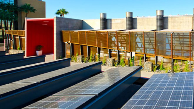 DPR Construction Phoenix Office, dpr construction, net zero energy building, net zero, solar powered office, eco office, phoenix, green office