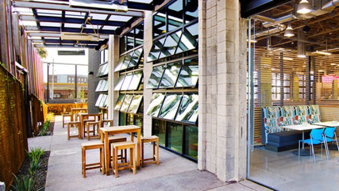 DPR Construction Phoenix Office, dpr construction, net zero energy building, net zero, solar powered office, eco office, phoenix, green office