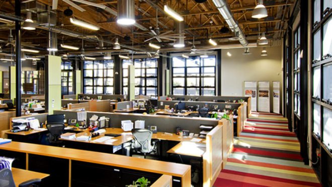 DPR Construction Phoenix Office, dpr construction, net zero energy building, net zero, solar powered office, eco office, phoenix, green office