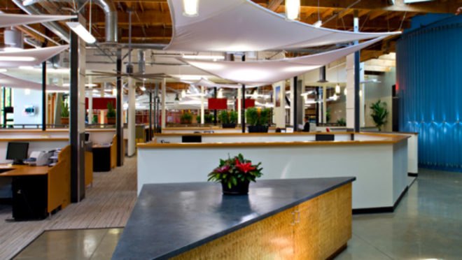 DPR Construction Phoenix Office, dpr construction, net zero energy building, net zero, solar powered office, eco office, phoenix, green office