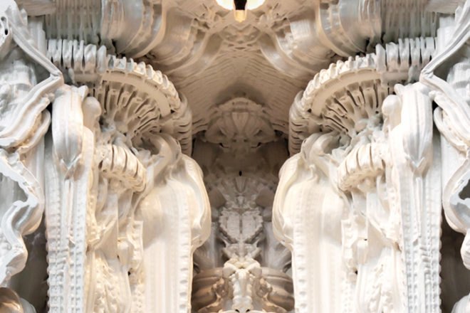 Digital Grotesque, 3D-printed room, 3D printing, Benjamin Dillenburger, Michael Hansmeyer,
