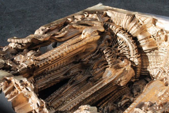 Digital Grotesque, 3D-printed room, 3D printing, Benjamin Dillenburger, Michael Hansmeyer,