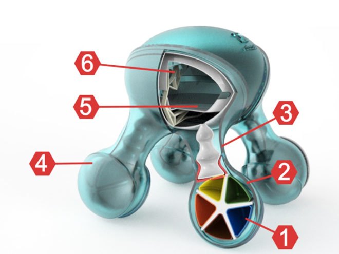 Atomium, Electrolux Design Lab, Luiza Silva, 3D Food Printer, Design for Children, Innovative Design, Innovative Food Creation, Food Innovation, Printing Food, Deconstructed Food Molecules, Food for Children