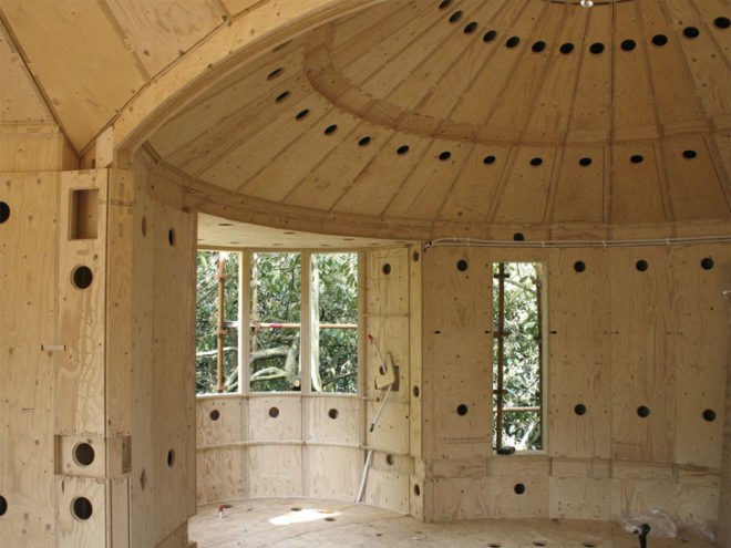 Facit Homes , Facit Homes D-Process, on-site fabrication, prefab housing, prefab plywood, digital fabrication, lego-like building, sustainable buildings, 2013 Index: Awards, green homes, plywood homes