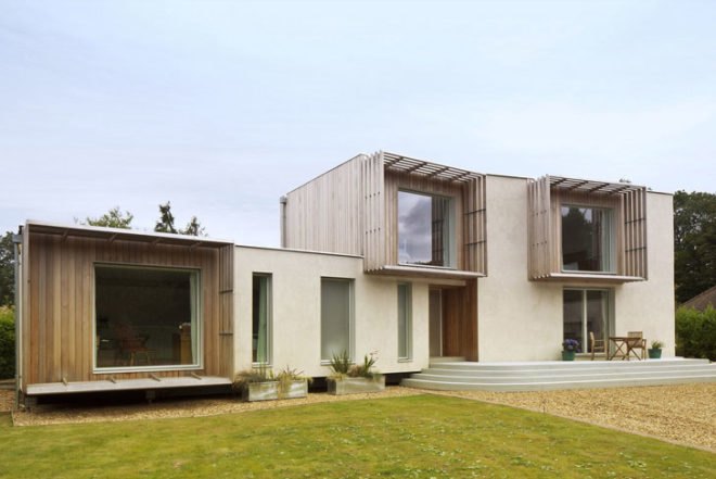 Facit Homes , Facit Homes D-Process, on-site fabrication, prefab housing, prefab plywood, digital fabrication, lego-like building, sustainable buildings, 2013 Index: Awards, green homes, plywood homes