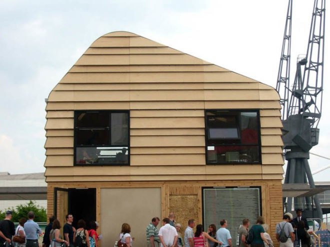 Facit Homes , Facit Homes D-Process, on-site fabrication, prefab housing, prefab plywood, digital fabrication, lego-like building, sustainable buildings, 2013 Index: Awards, green homes, plywood homes