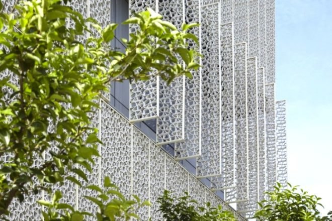 Green Energy Lab, Archea, Shanghai, China, Minhang Campus, Jiao Tung University, Italian Ministry of Environment, solar power, clean tech, double skin, natural cooling, skylight, rooftop photovoltaic