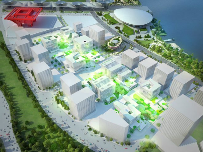 Green Valley Project, Schmidt Hammer Lassen, shanghai, shanghai world expo, sustainable development, landscape architecture