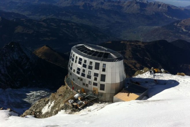 Group-H, self-sufficient, Refuge du Goûter, Mont Blanc, Architecture, Water Issues, Renewable Energy, energy efficiency, Green Materials,