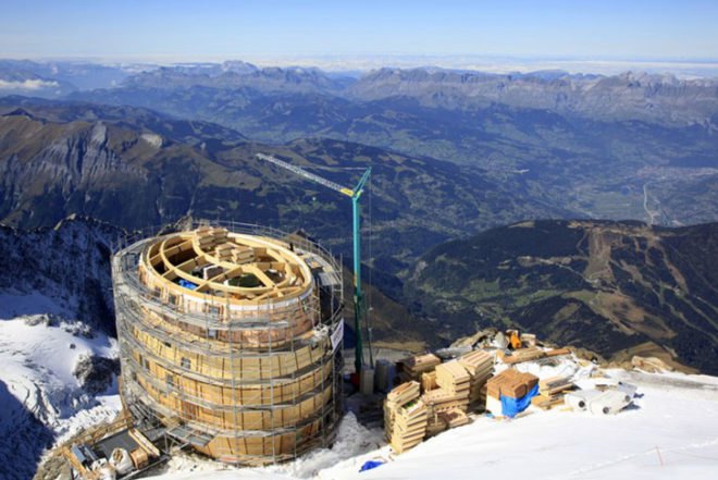 Group-H, self-sufficient, Refuge du Goûter, Mont Blanc, Architecture, Water Issues, Renewable Energy, energy efficiency, Green Materials,