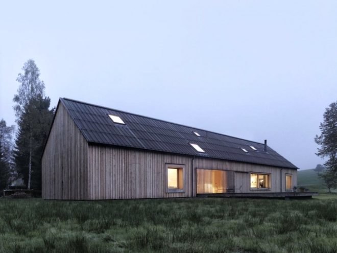 vernacular architecture, Austria, sustainable timber, wood-fired stove, green design, sustainable design, eco-design, green design, cabin in Austria, local timber, daylighting