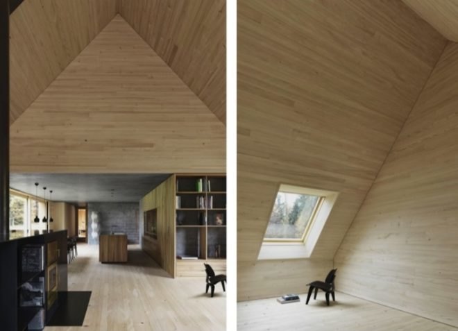 vernacular architecture, Austria, sustainable timber, wood-fired stove, green design, sustainable design, eco-design, green design, cabin in Austria, local timber, daylighting