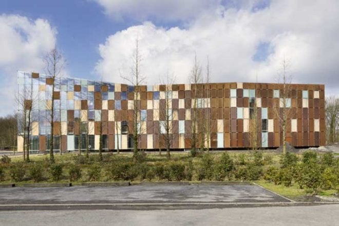 Hérault Arnod Architectes, Metaphone, music hall, France, Architecture, Daylighting, Solar Power, Green Materials, music