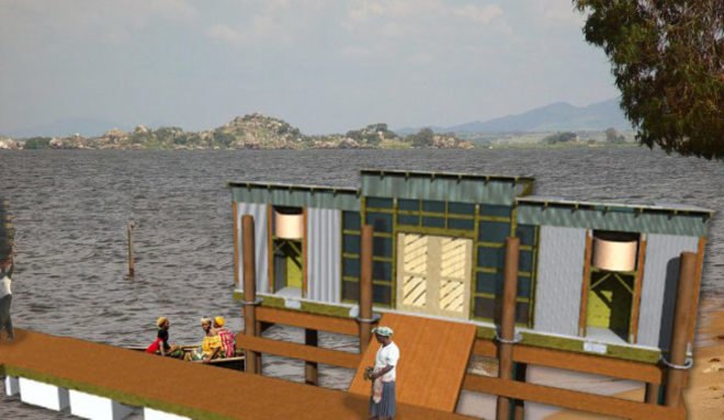 AFH Atlanta, Dr. Simeon Afolayan, Yaba Local Government Development Authority in Lagos, green design, eco design, sustainable design, Makoko Amphibious Clinic/Community Center, FLoating Clinic, Lagos,