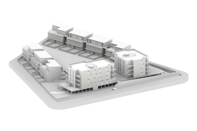 Housing in Nantes, Atelier Tarabusi, sustainable housing, flexible housing, nantes, france, adaptable housing