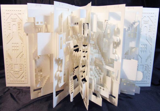 green design, eco design, sustainable design, paper architecture, paper sculpture, Ingrid Siliakus