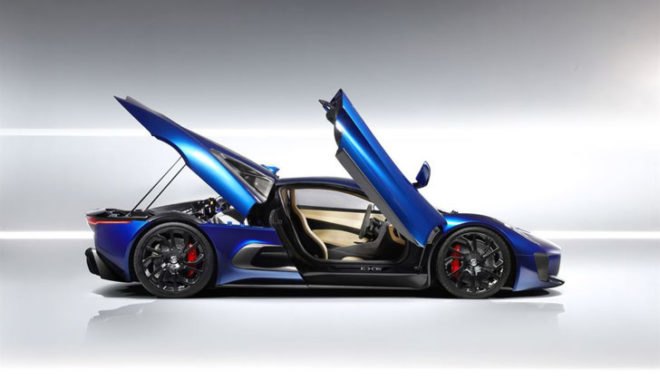 Jaguar, Jaguar C-X75, Jaguar hybrid, Jaguar plug-in hybrid, Jaguar sports car, Jaguar hybrid sports car, plug-in hybrid, electric car, green car, green sports car, electric motor