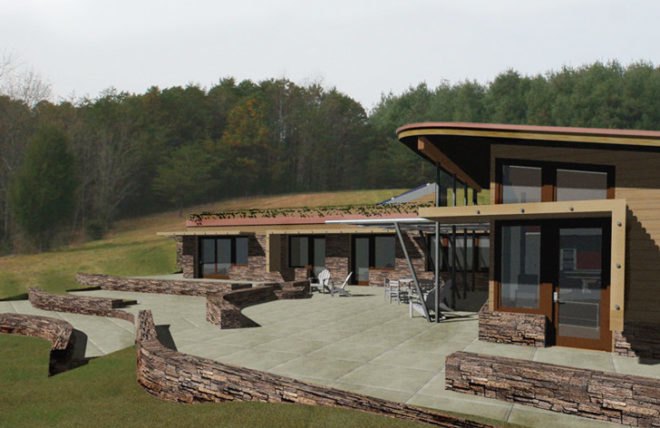 green design, eco design, sustainable design, passivhaus, Leed Platinum, Eatrhship Farmstead, Kaplan Thompson Architects