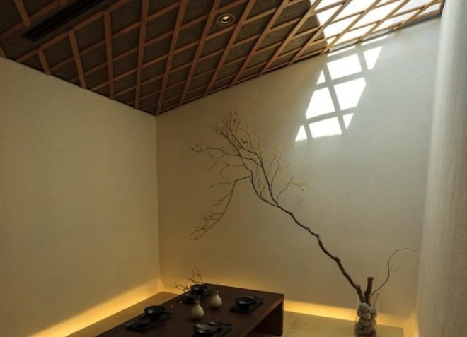 Lotte Resort, Jeju Island, Kengo Kuma, sustainable design, green design, daylighting, natural ventilation, oreum, South Korea, wood flooring, luxury green condos, Block D Condos,