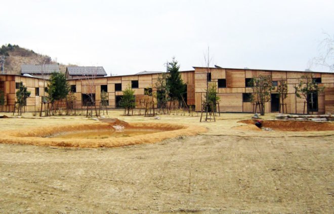 Kengo Kuma, wood, kindergarten, Kids Academy Taiyogaoka Hoikuen, Ishikawa, japan, Architecture, Daylighting, Sustainable Materials