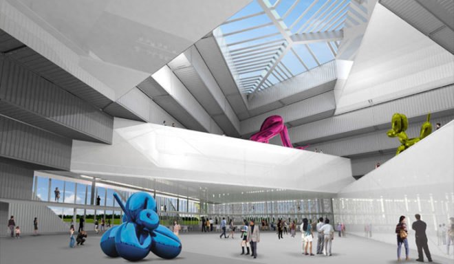 Taichung City Cultural Center, LOT-EK, shipping containers, recycled shipping containers, Taichung