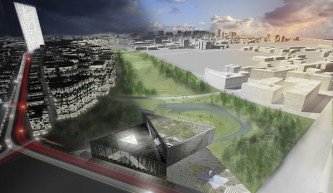 Taichung City Cultural Center, LOT-EK, shipping containers, recycled shipping containers, Taichung