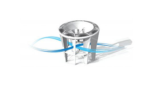hybrid wind turbine, vertical axis, university of bath, mccamley middle east ltd, solar cells, renewable energy