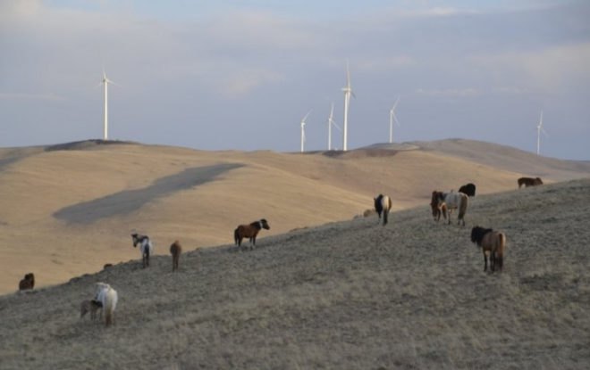 Salkhit Wind Farm, GE wind turbine, mongolia, wind farm, wind power, wind energy, GE, SgurrEnergy, Clean Energy LLC,