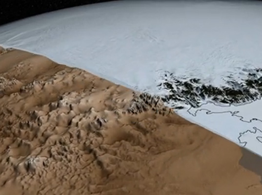 Ice, Cloud and Land Elevation Satellite, ICESat, Global warming, climate change, British Antarctic Survey, NASA, NASA Goddard, NASA BedMap2, Bedmap, Bedmap 2, Antarctic topography, Antarctic modeling, climate modeling, rising sea levels, melting ice, melting Antarctic ice, Operation Icebridge,
