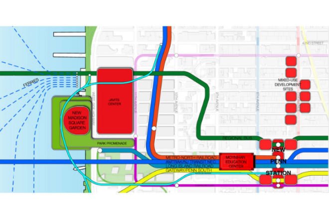 MAS, New Penn Station, Penn Station, Madison Square Garden, Manhattan, New Midtown, H3 Hardy Collaboration