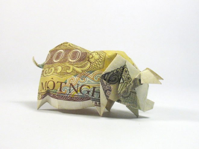green design, eco design, sustainable design, Nguyễn Hùng Cường, Vietnamese paper, origami , paper art