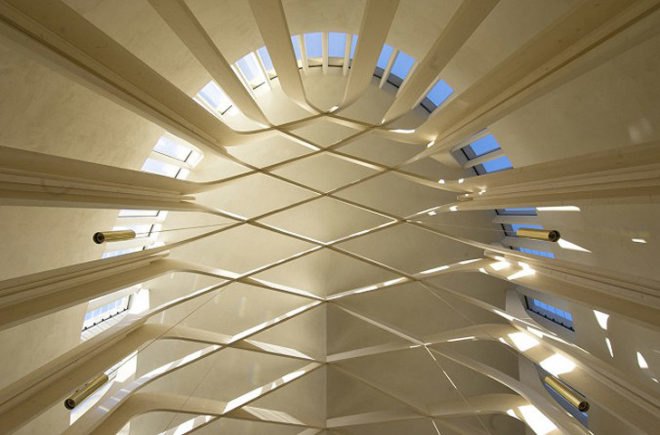 green design, eco design, sustainable design, Niall McLaughlin Architects, RIBA competition, RIBA award, Bishop Edward King Chapel, sustainable chapel, wooden chapel, timber chapel