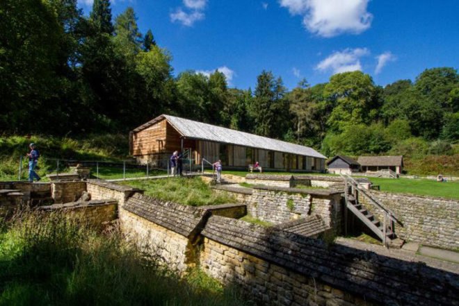 Roman, Chedworth Roman Villa, Chedworth, National Trust, RIBA, England, English Hertage and Cotswold District Council, Preservation, Ruins