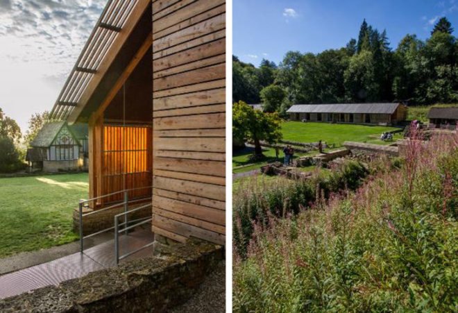 Roman, Chedworth Roman Villa, Chedworth, National Trust, RIBA, England, English Hertage and Cotswold District Council, Preservation, Ruins