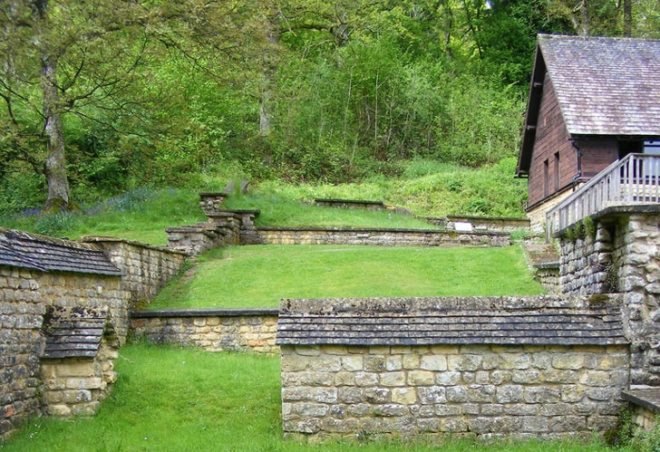 Roman, Chedworth Roman Villa, Chedworth, National Trust, RIBA, England, English Hertage and Cotswold District Council, Preservation, Ruins