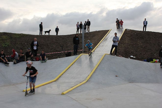 Rabalder Park, Nordarch design, Index Awards 2013, rainwater collection, rainwater harvesting, rainwater, sustainable park Denmark, urban design, skate park Roskilde, recreational spaces