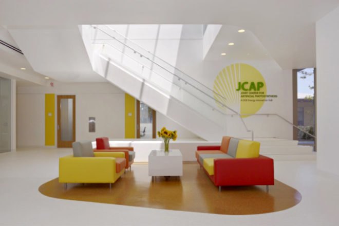 Resnick Institute of Sustainability, JFAK architects, caltech, eco laboratory, green renovation, daylighting, leed platinum