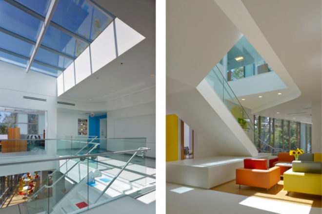Resnick Institute of Sustainability, JFAK architects, caltech, eco laboratory, green renovation, daylighting, leed platinum