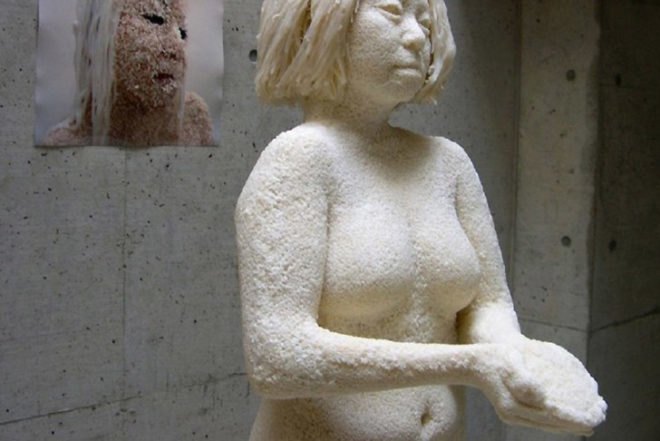 Saeri Kiritani, art, rice, sculpture, self-portrait, National Portrait Gallery, award, food, japanese, Art, Green Materials, Sustainable Food