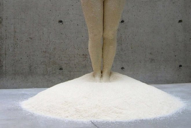 Saeri Kiritani, art, rice, sculpture, self-portrait, National Portrait Gallery, award, food, japanese, Art, Green Materials, Sustainable Food