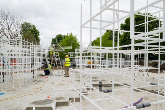 Serpentine Gallery, Sou Fujimoto, Serpetine Gallery Pavilion, 2013 Serpentine Gallery Pavilion, daylighting, inspired by nature