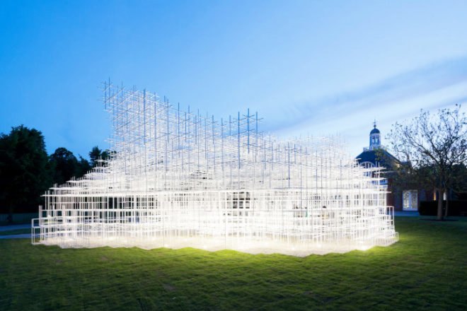 Serpentine Gallery, Sou Fujimoto, Serpetine Gallery Pavilion, 2013 Serpentine Gallery Pavilion, daylighting, inspired by nature