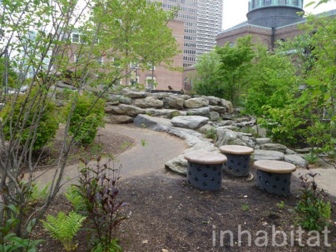 Sister Cities Park, Cafe Pavilion, DIGSAU, city center district, philadelphia, green roof, green-roofed cafe, philly, milk & honey,