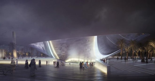 Snohetta, Riyadh, Saudi Arabia, Metro station, Snohetta subway station