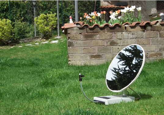 SunnyBot, Solenica heliostats, solar robots, solar energy, solar power, optical sensors, reducing carbon footprint, Kickstarter campaign, sunlight, optical positioning system