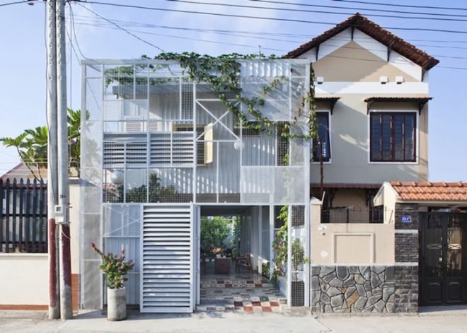 green homes in Viet Nam, "green box," sustainable design, eco-design, green design, a21 studio, viet nam, daylighting, natural ventilation, minimalist architecture