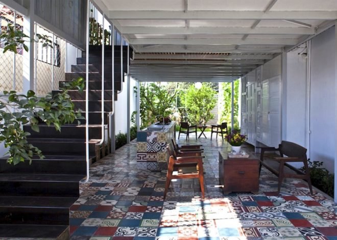 green homes in Viet Nam, "green box," sustainable design, eco-design, green design, a21 studio, viet nam, daylighting, natural ventilation, minimalist architecture