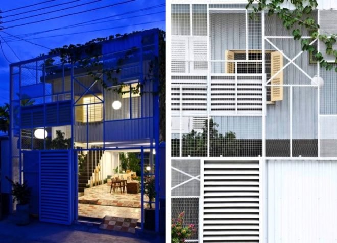 green homes in Viet Nam, "green box," sustainable design, eco-design, green design, a21 studio, viet nam, daylighting, natural ventilation, minimalist architecture