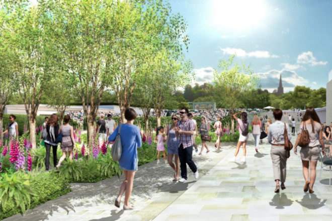 Wimbledon 2020 Master Plan, Grimshaw, Grant Associates, wimbledon, landscape architecture, sustainable landscaping, english gardens